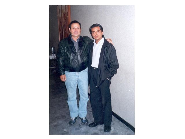 Con el Coronel Guajardo!