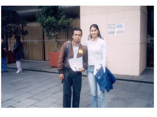Con Nanci Contreras