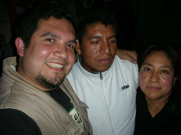 Sergio, Hector y Elsa...