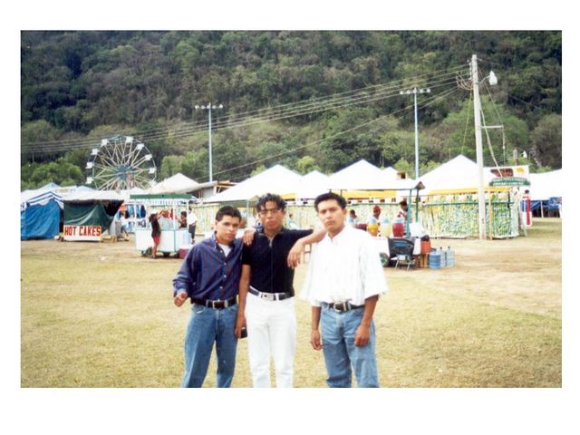 Una feria que nos encontramos en el camino en el Ebano