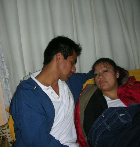 Pedro y Mimi en mi casa, reencuetro! :D