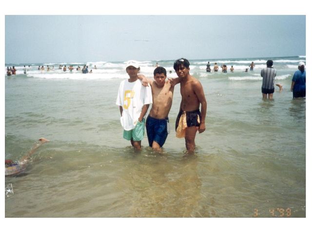 En las playa!