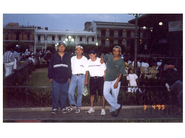 En la plaza!