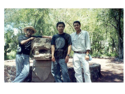 Yo, el romy, otravez el romy y un amigo