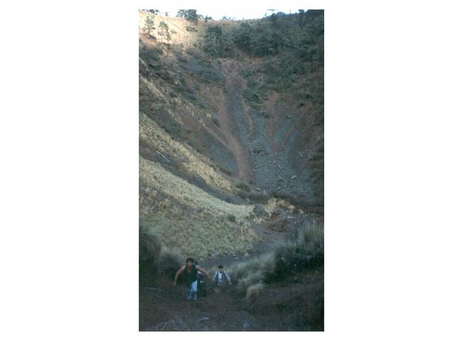Subiendo el Xitle!