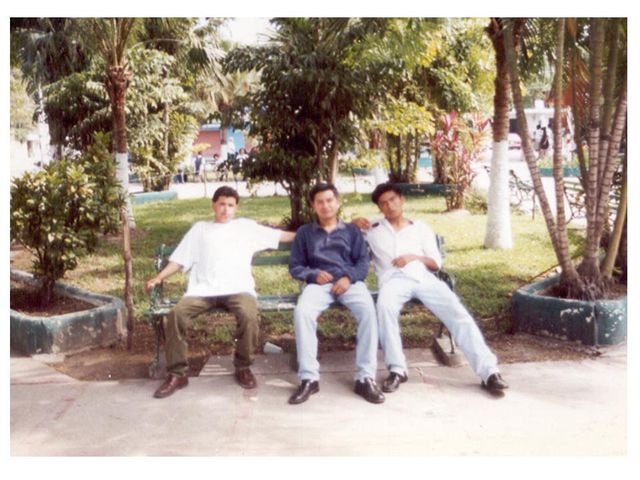 Nico, Robert y yo.